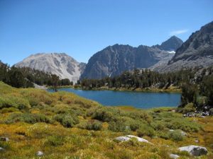 Mt Alice and Temple Crag view from 6th Lake